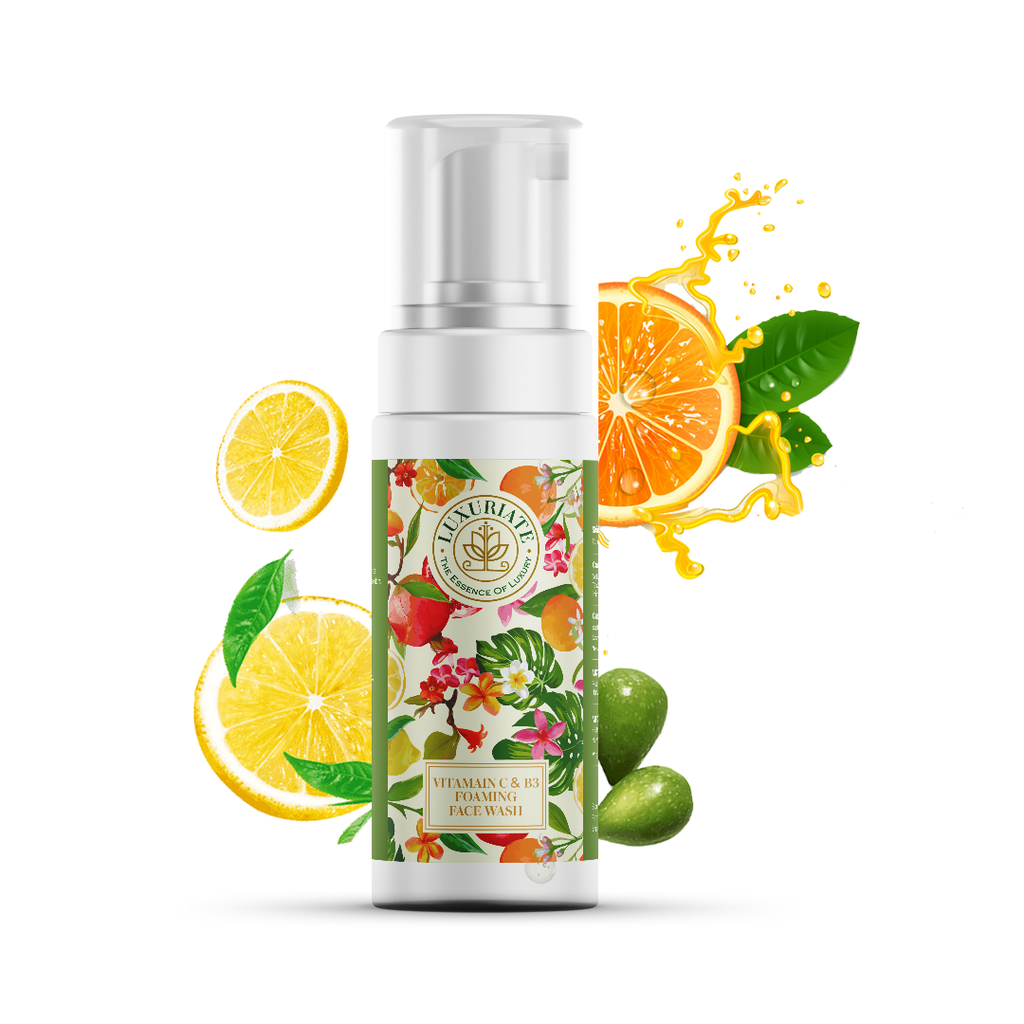 Vitamin C Foaming Face Wash - LUXURIATE
