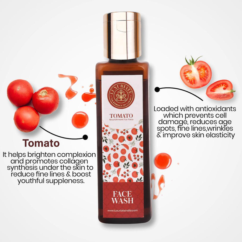 Tomato Face Wash - LUXURIATE