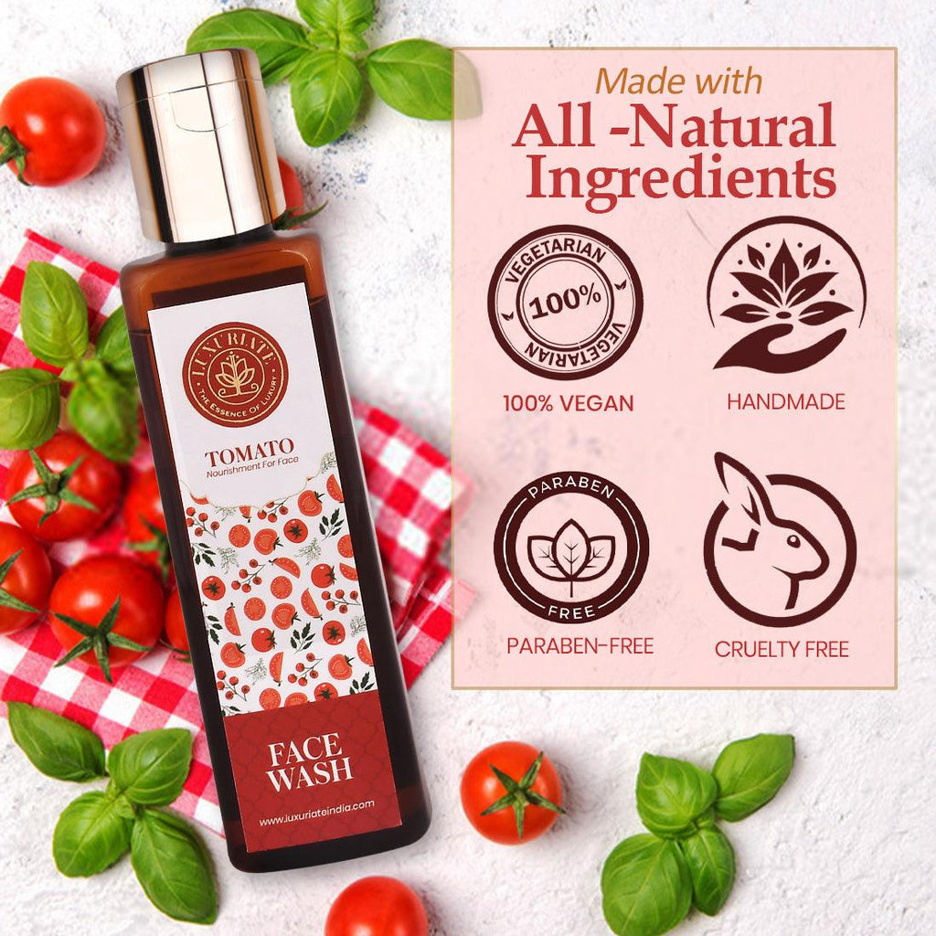 Tomato Face Wash - LUXURIATE