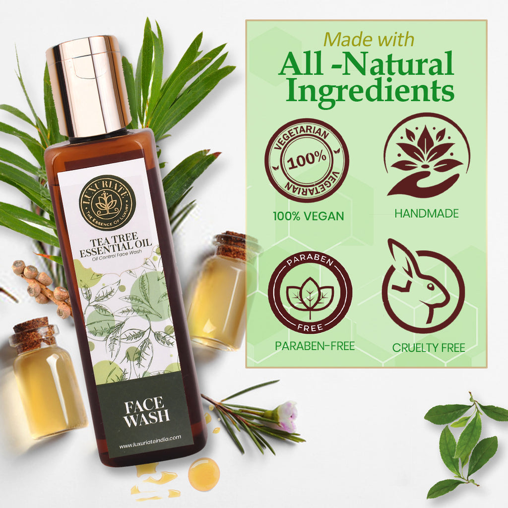 Tea Tree Face Wash - LUXURIATE