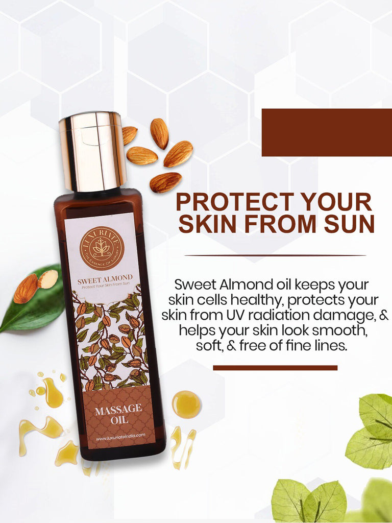 Sweet Almond Massage Oil - LUXURIATE