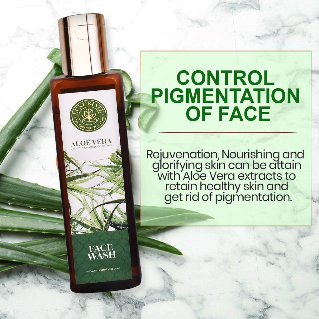 Aloe Vera Face Wash - LUXURIATEAloe Vera Face WashFace WashLUXURIATELUXURIATE