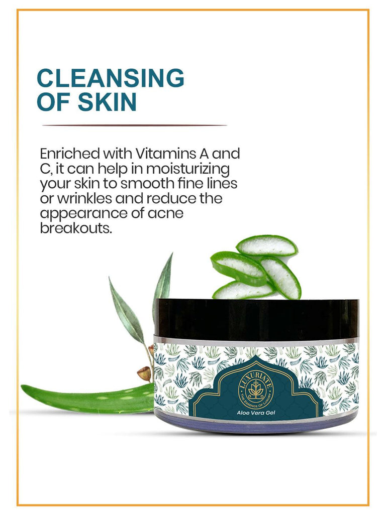 Aloe Vera Gel - LUXURIATEAloe Vera GelFace GelLUXURIATELUXURIATE