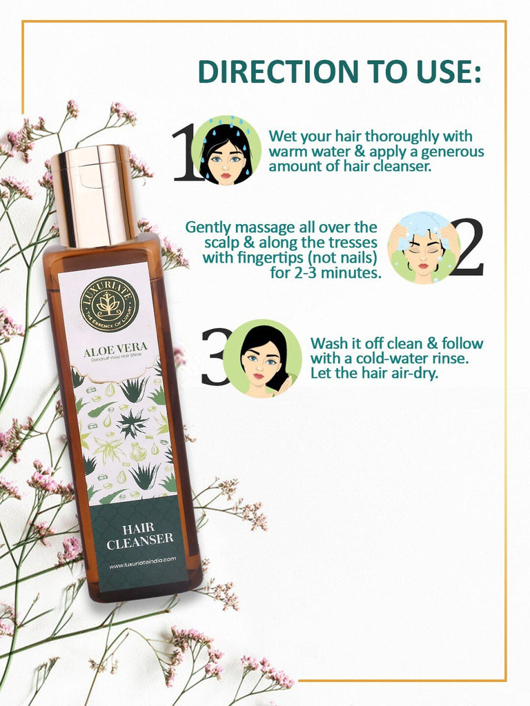 Aloe Vera Shampoo - LUXURIATEAloe Vera ShampooShampooLUXURIATELUXURIATE