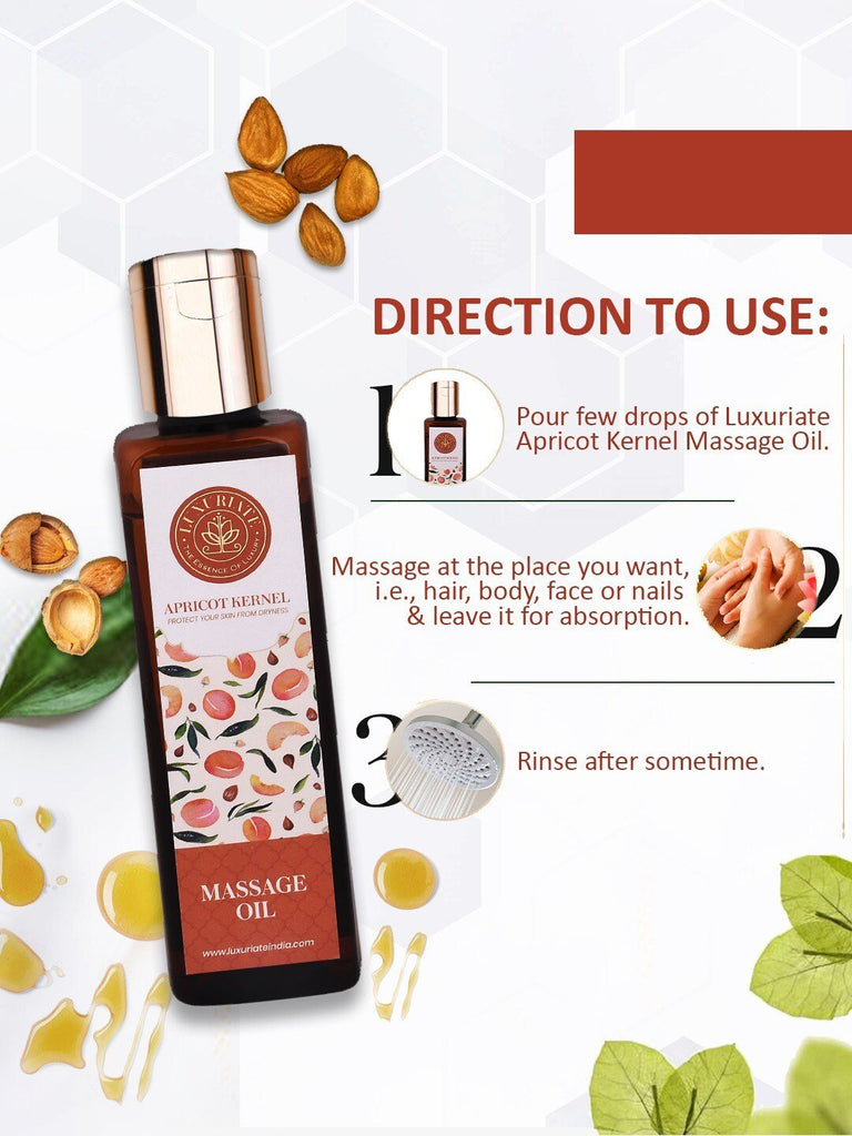 Apricot Kernel Massage Oil - LUXURIATEApricot Kernel Massage OilMassage OilLUXURIATELUXURIATE