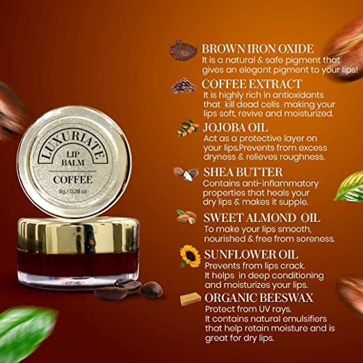 Coffee Lip Balm - LUXURIATECoffee Lip BalmLip BalmLUXURIATELUXURIATE