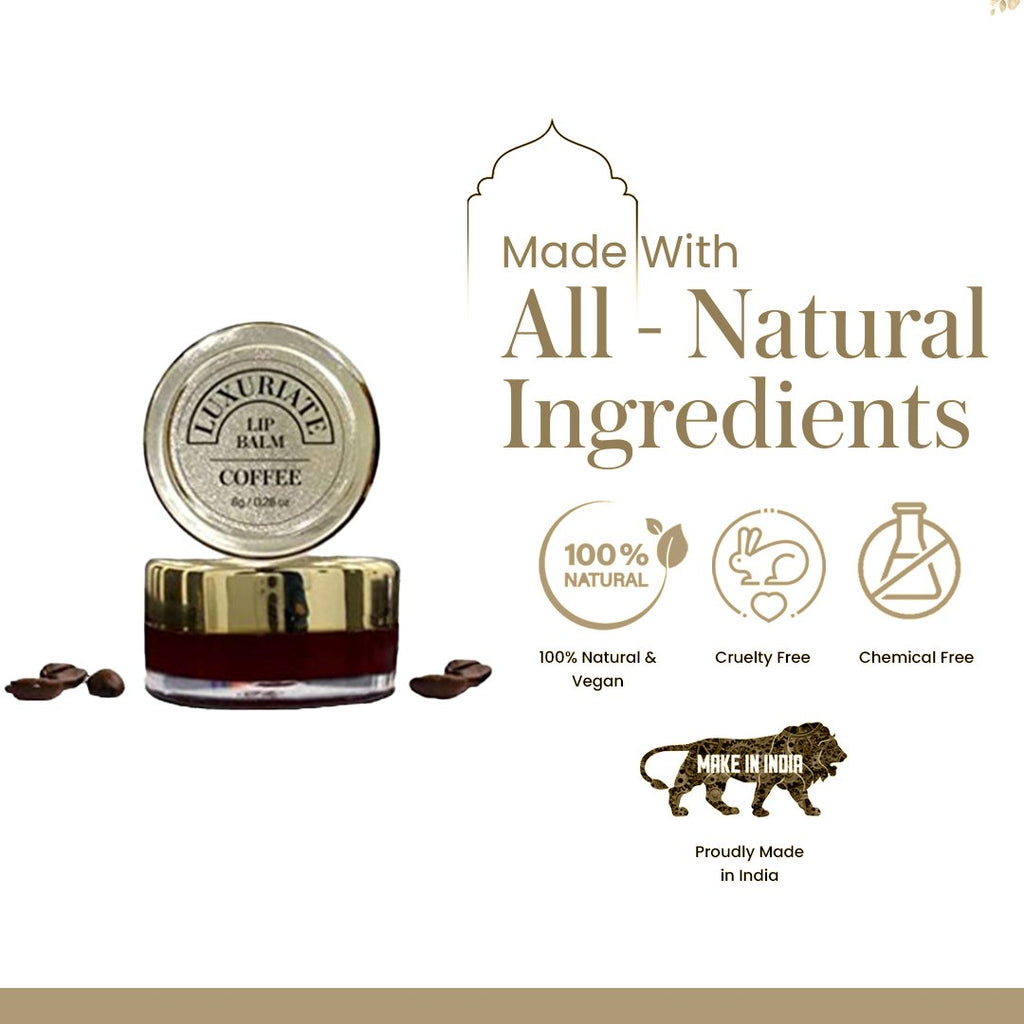 Coffee Lip Balm - LUXURIATECoffee Lip BalmLip BalmLUXURIATELUXURIATE