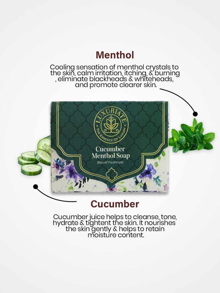 Cucumber and Menthol Soap - LUXURIATECucumber and Menthol SoapSoapLUXURIATELUXURIATE