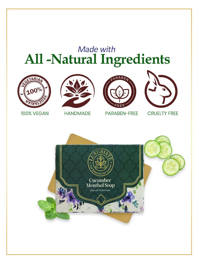 Cucumber and Menthol Soap - LUXURIATECucumber and Menthol SoapSoapLUXURIATELUXURIATE