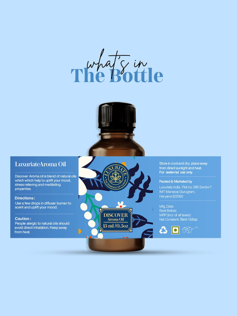 Discover Aroma Oil - LUXURIATEDiscover Aroma OilAroam OilLUXURIATELUXURIATE
