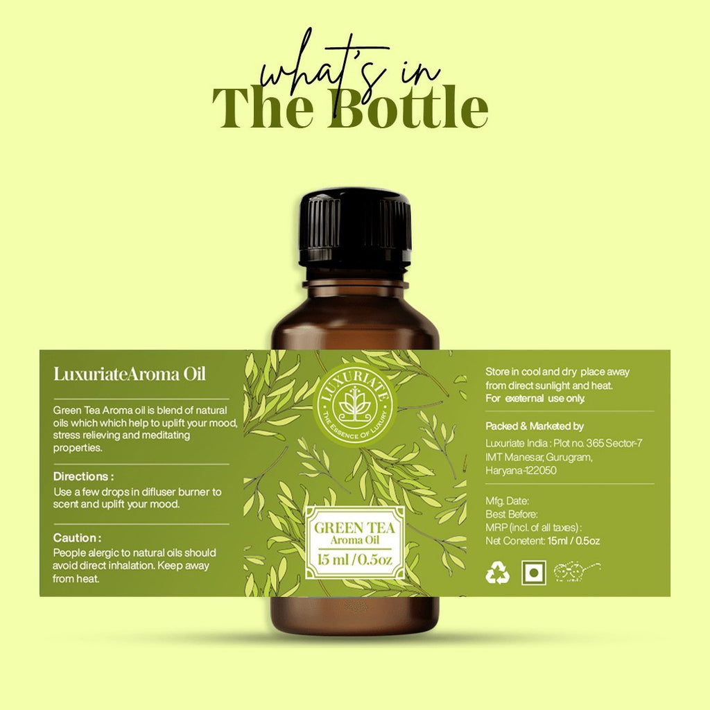 Green Tea Aroma Oil - LUXURIATEGreen Tea Aroma OilAroam OilLUXURIATELUXURIATE