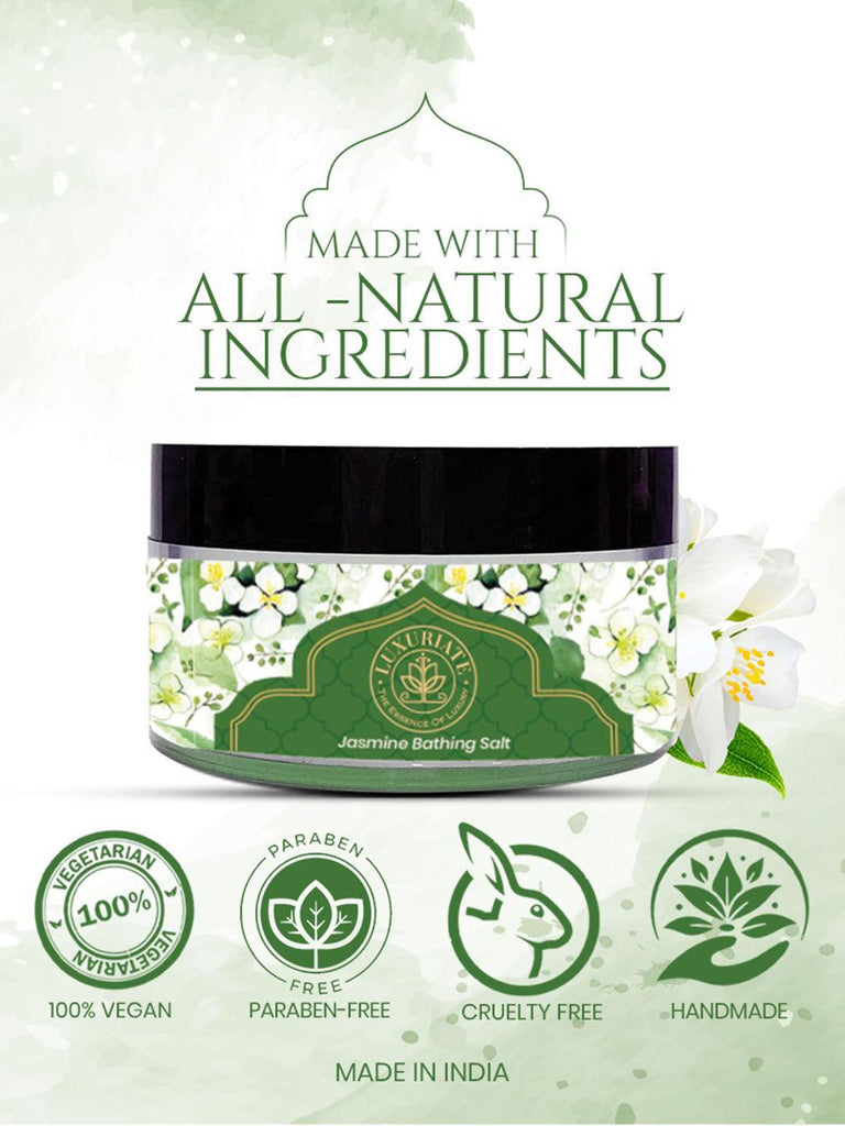 Jasmine Bathing Salt - LUXURIATEJasmine Bathing SaltBathing SaltLUXURIATELUXURIATE