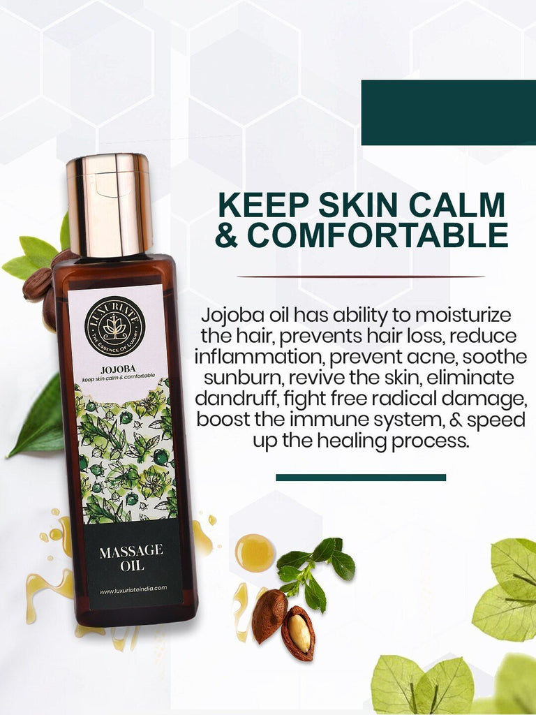 Jojoba Massage Oil - LUXURIATEJojoba Massage OilMassage OilLUXURIATELUXURIATE