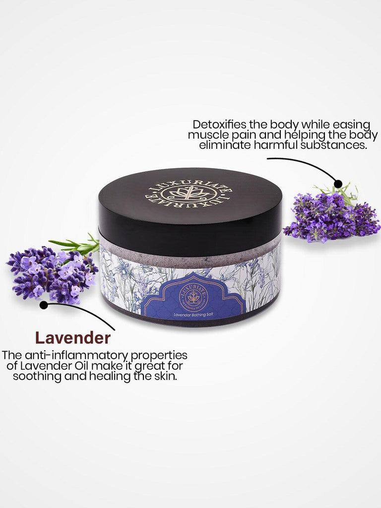 Lavender Bathing Salt - LUXURIATELavender Bathing SaltBathing SaltLUXURIATELUXURIATE