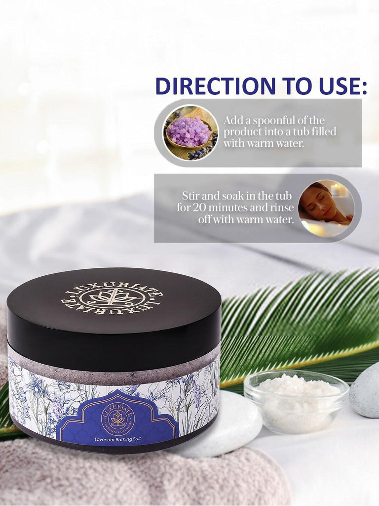 Lavender Bathing Salt - LUXURIATELavender Bathing SaltBathing SaltLUXURIATELUXURIATE