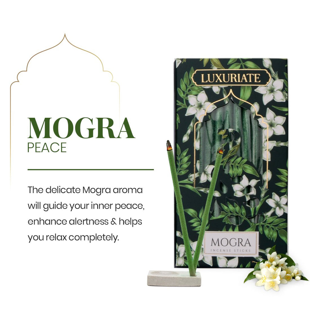 Mogra Bambooless Incense Stick - LUXURIATEMogra Bambooless Incense StickIncense StickLUXURIATELUXURIATE