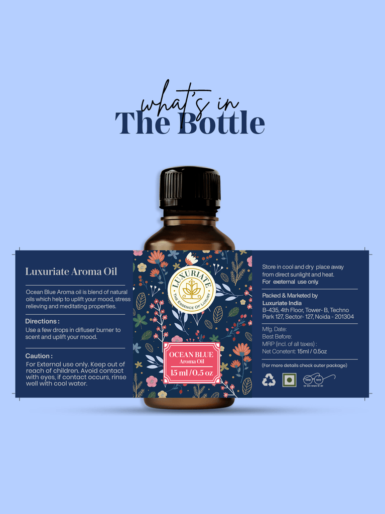 Ocean Blue Aroma Oil - LUXURIATEOcean Blue Aroma OilAroam OilLUXURIATELUXURIATE