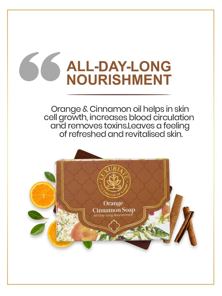 Orange and Cinnamon Soap - LUXURIATEOrange and Cinnamon SoapSoapLUXURIATELUXURIATE
