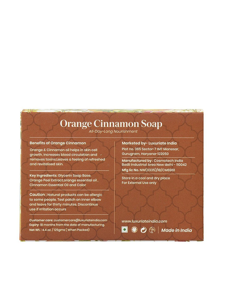 Orange and Cinnamon Soap - LUXURIATEOrange and Cinnamon SoapSoapLUXURIATELUXURIATE