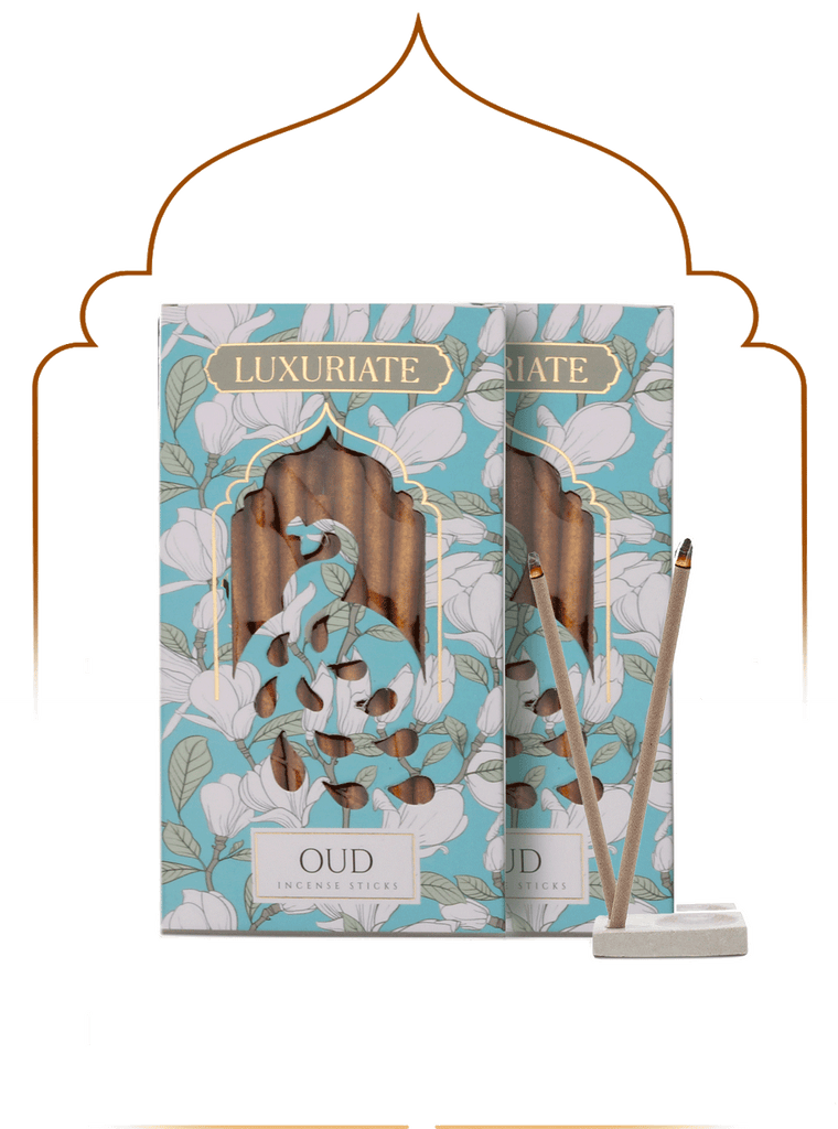 Oudh Bambooless Incense Pack of 2 - LUXURIATEOudh Bambooless Incense Pack of 2ComboLUXURIATELUXURIATE