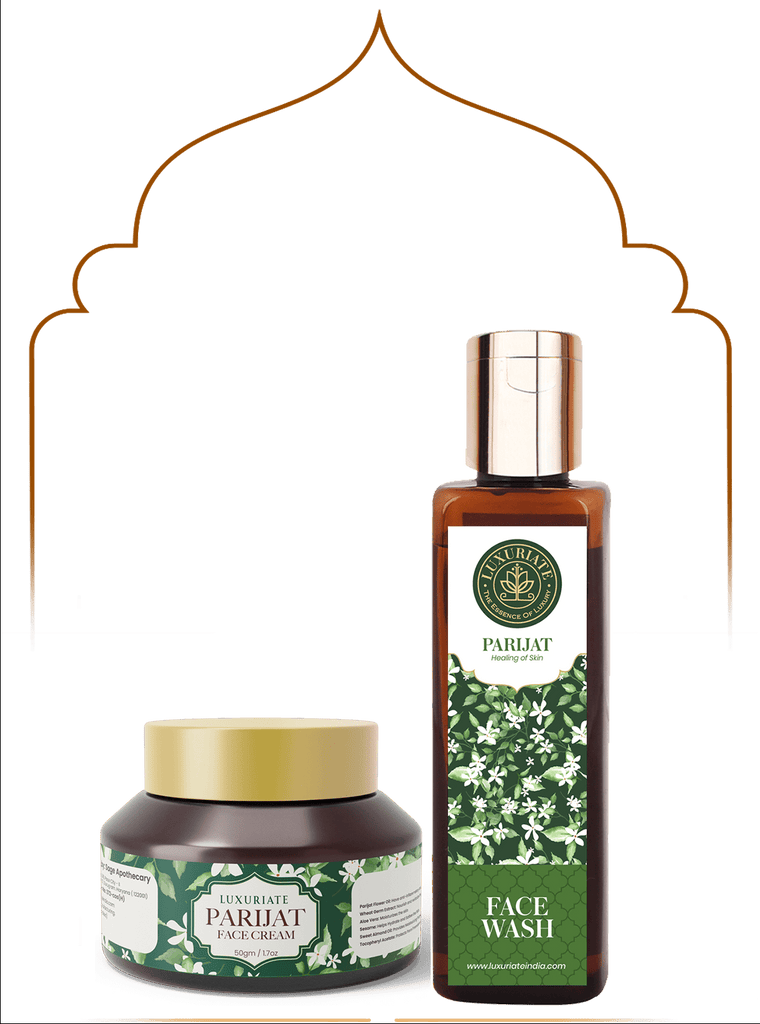 Parijat Face Care Combo (Pack of 2) Face Mist, Cream - LUXURIATEParijat Face Care Combo (Pack of 2) Face Mist, CreamComboLUXURIATELUXURIATE