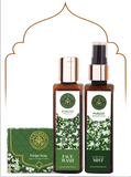 Parijat Skin & Bath Combo (Pack of 3) Soap, Face Mist, Face Wash - LUXURIATEParijat Skin & Bath Combo (Pack of 3) Soap, Face Mist, Face WashComboLUXURIATELUXURIATE