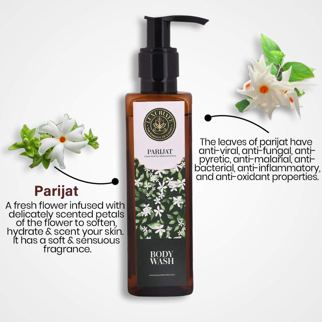 Parijat Skin & Bath Gift Set Box 5PC - LUXURIATEParijat Skin & Bath Gift Set Box 5PCGift SetLUXURIATELUXURIATE