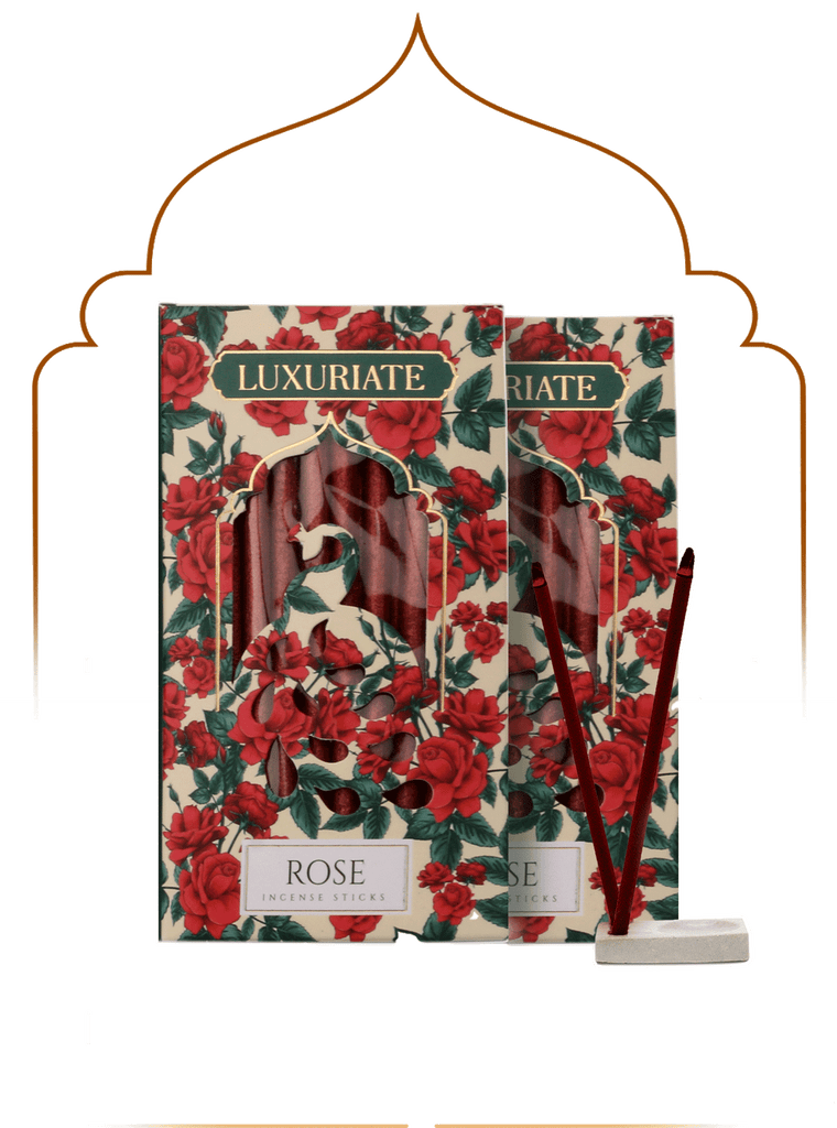 Rose Bambooless Incense Pack of 2 - LUXURIATERose Bambooless Incense Pack of 2ComboLUXURIATELUXURIATE
