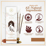 Sandalwood Incense Sticks Pack of 6 - LUXURIATESandalwood Incense Sticks Pack of 6ComboLUXURIATELUXURIATE