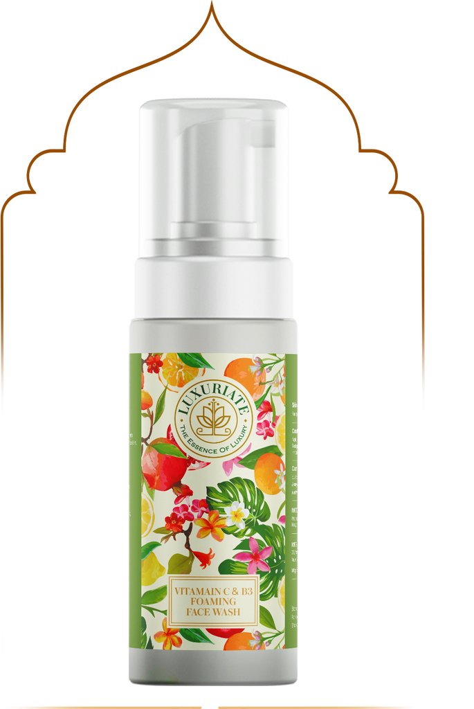 Vitamin C Foaming Face Wash - LUXURIATE