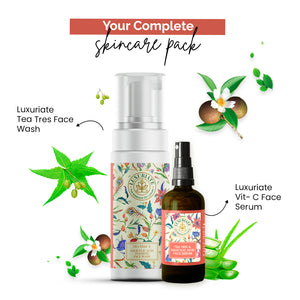 Tea Tree and Salicylic Acid Foaming Face Wash - LUXURIATE