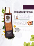 Sesame Massage Oil - LUXURIATE