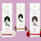 Combo of Rose, Oudh, Nagchampa Incense Sticks - LUXURIATECombo of Rose, Oudh, Nagchampa Incense SticksComboLUXURIATELUXURIATE