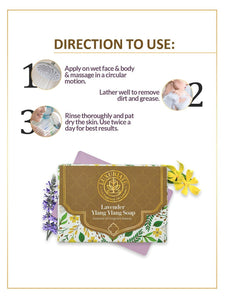 Lavender Ylang Ylang Soap - LUXURIATELavender Ylang Ylang SoapSoapLUXURIATELUXURIATE