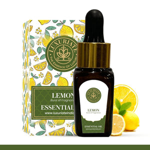 Lemon Essential Oil - LUXURIATELemon Essential OilEssential OilLUXURIATELUXURIATE