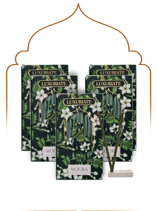 Mogra Bambooless Incense Pack of 5 - LUXURIATEMogra Bambooless Incense Pack of 5ComboLUXURIATELUXURIATE