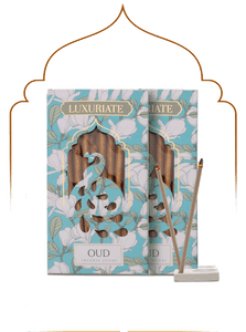 Oudh Bambooless Incense Pack of 2 - LUXURIATEOudh Bambooless Incense Pack of 2ComboLUXURIATELUXURIATE