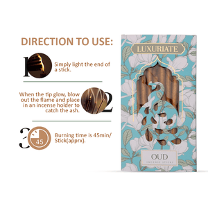 Oudh Bambooless Incense Pack of 3 - LUXURIATEOudh Bambooless Incense Pack of 3ComboLUXURIATELUXURIATE
