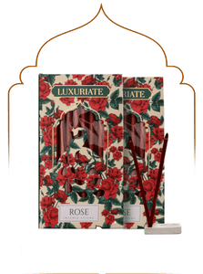 Rose Bambooless Incense Pack of 2 - LUXURIATERose Bambooless Incense Pack of 2ComboLUXURIATELUXURIATE