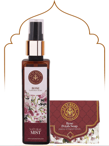 Rose Face Care Combo (Pack of 2) Face Mist, Soap - LUXURIATERose Face Care Combo (Pack of 2) Face Mist, SoapComboLUXURIATELUXURIATE