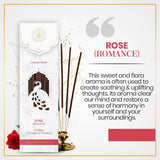 Rose Incense Sticks Pack of 6 - LUXURIATERose Incense Sticks Pack of 6ComboLUXURIATELUXURIATE
