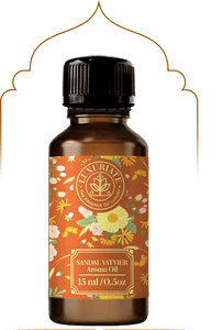 Sandalwood Vativer Aroma Oil - LUXURIATE