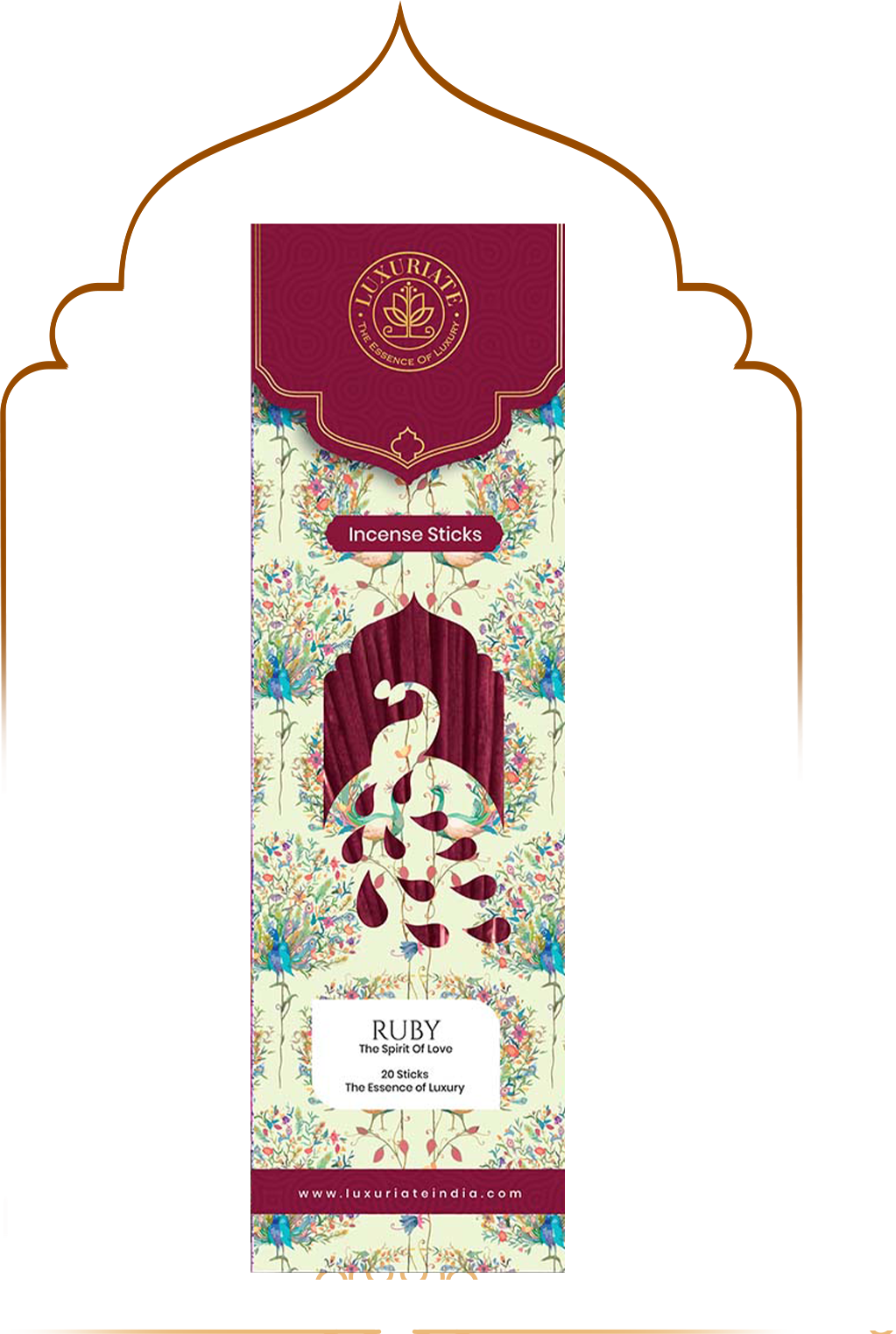 Ruby Incense Stick