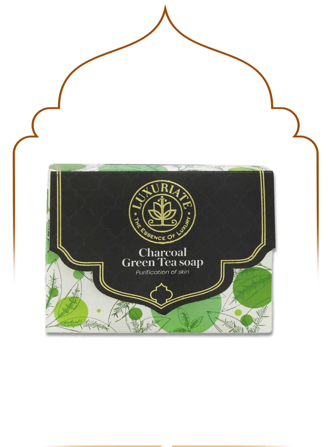 Charcoal and Green Tea Soap